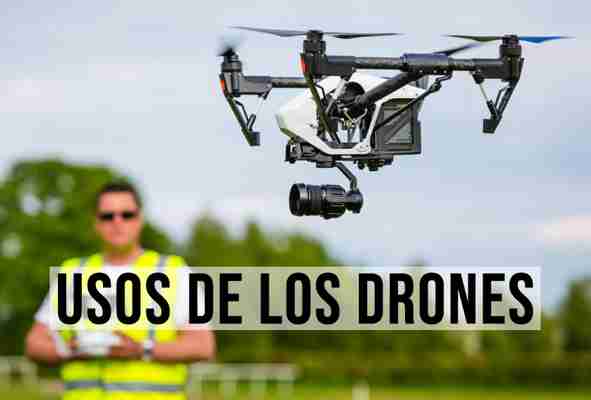 Principales usos comerciales de los drones ⛑️